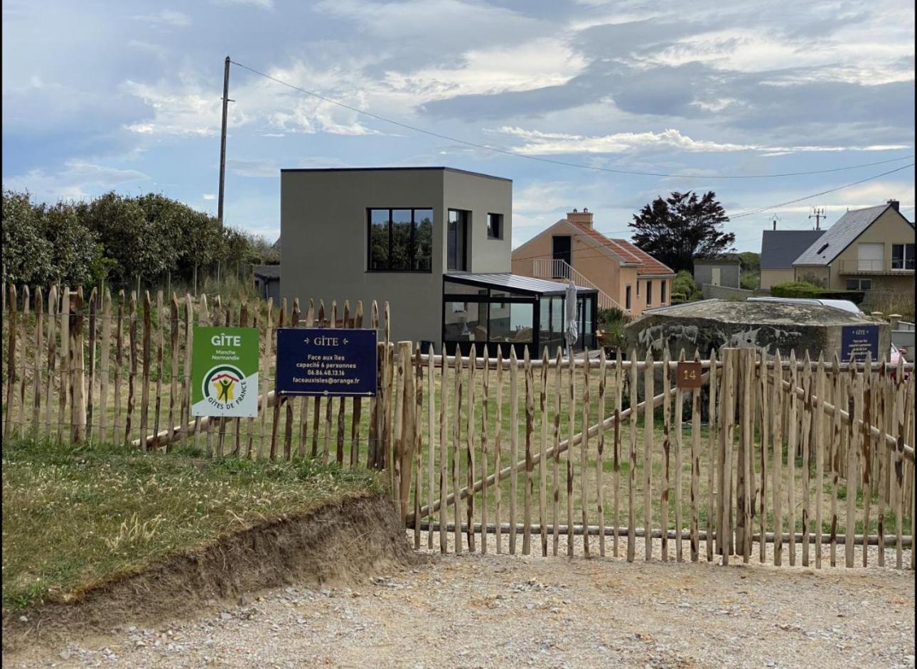 Face Aux Isles Saint-Marcouf Exterior foto